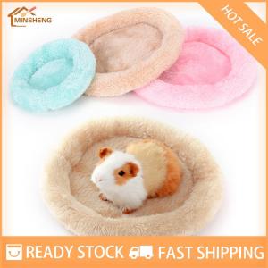 MIH ✨ COD ✨ ที่นอนขนแกะหนูตะเภาใหม่ที่นอนหนูแฮมสเตอร์กรงสัตว์ขนาดเล็กสำหรับฤดูหนาว