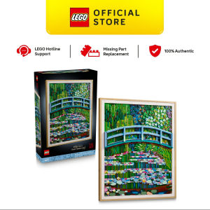 LEGO ART 31220 Claude Monet – Bridge over a Pond of Water Lilies (3179 Pieces)