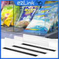 PVC Shelf Dividers Clear Closet Shelf PVC Barrier Table Shield Divider For Store/Office. 