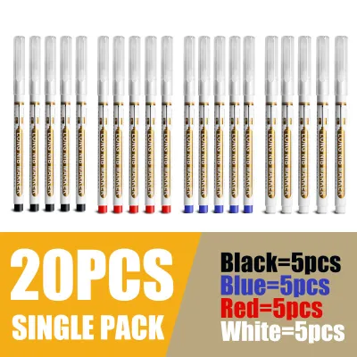 Big Capacity 20mm Long Tip Deep Hole Waterproof Permanent Marker Pen Quick Drying Multifunctional Oily Metal Marker