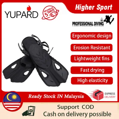 YUPARD Professional Adult Underwater Scuba Diving Fins Adujstable Snorkeling Diving Flippers Shoes