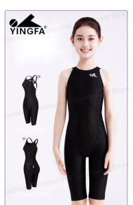 FINA Approved Competition Swimwear For Girl Teenage Girls Training Racing Professional Kneeskin Fastskin Team Swimsuit