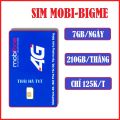 Sim 4g Mobifone SAYMEE gói 7Gb/ngày (210Gb/tháng) - Sim Mobi Phí đăng ký chỉ 125k/tháng  từ MƯỜNG THANH ROYAL- FREESHIP - CHƯA KÍCH HOẠT. 