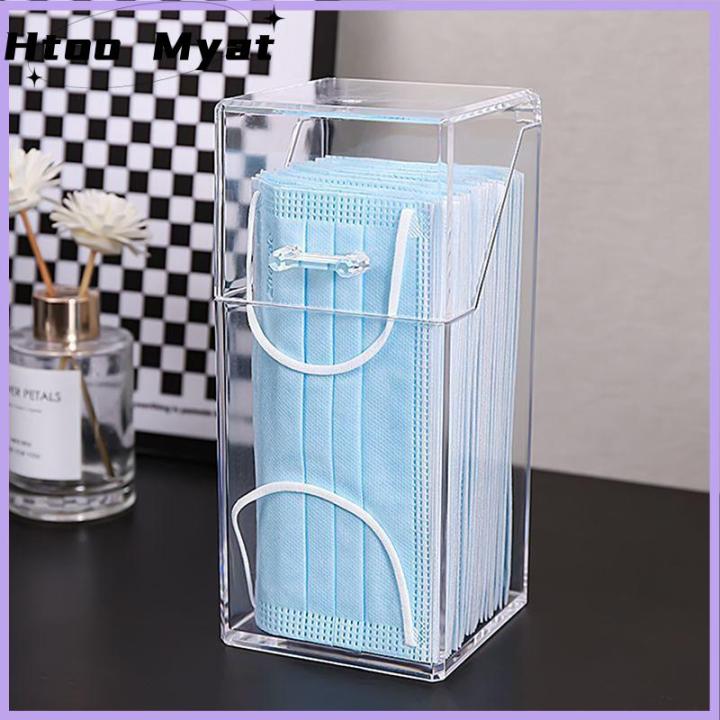 tantuoye กล่องเก็บหน้ากากกล่องทิชชู่เปียกที่ใส่กระดาษทิชชู่เปียกที่ใช้ ...