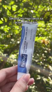 Retinol Gel Điều Hỗ trợ giảm mụn Da Mụn Không Dầu Không Hương Panoxyl Adapalene Gel USP 01% 15g