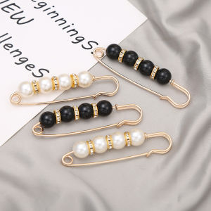 OK Bra Korean Fashion Exquisite Frosted Pearl Rhinestone Brooch Multi-purpose Hundred Matching Ornaments