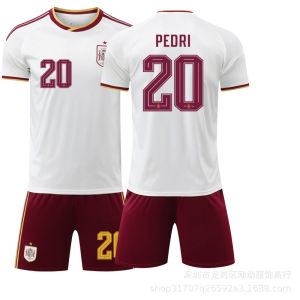 2026 New 4 Brazilian football jersey Pedri Spain team away jersey 19 No. 10 Yamal World Cup football jersey