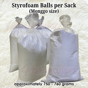 Styrofoam Balls per Sack (approx. 750 - 760 grams)