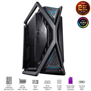 Vỏ Case ASUS ROG Hyperion GR701 ( Full Tower) / SP006042 / SP006225- Hàng Chính Hãng