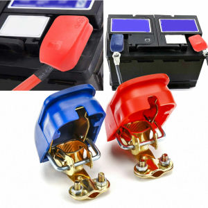 2PCS Quick Release Battery Clamp Terminal Head Power Switch Car Positive Negative Gerai Pasar Malam