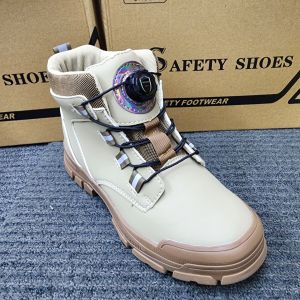 PRO Safety Sport Shoes 680 Black Yellow Green Mid Cut Racthet Lock System (Free 1 pair Sock)
