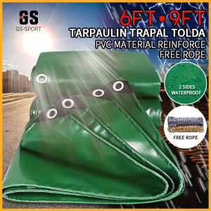 Tarps tarpaulin trapal tolda buy 1 take 1rope size 9ft x 12ft trapal waterproof makapal truck cover high quality tarpaulin Multiple sizes available