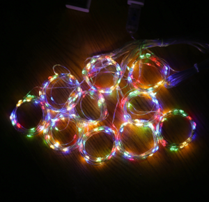 Solar 100 led string fairy light Christmas light with Outdoor Waterproof  Garden /Party LED Solar String Lights Bubbles Crystal Fairy