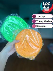 Sọt lưới đựng quần áo giặt thoáng khí gấp gọn thông minh - Túi giỏ đựng đồ giặt cứng cáp