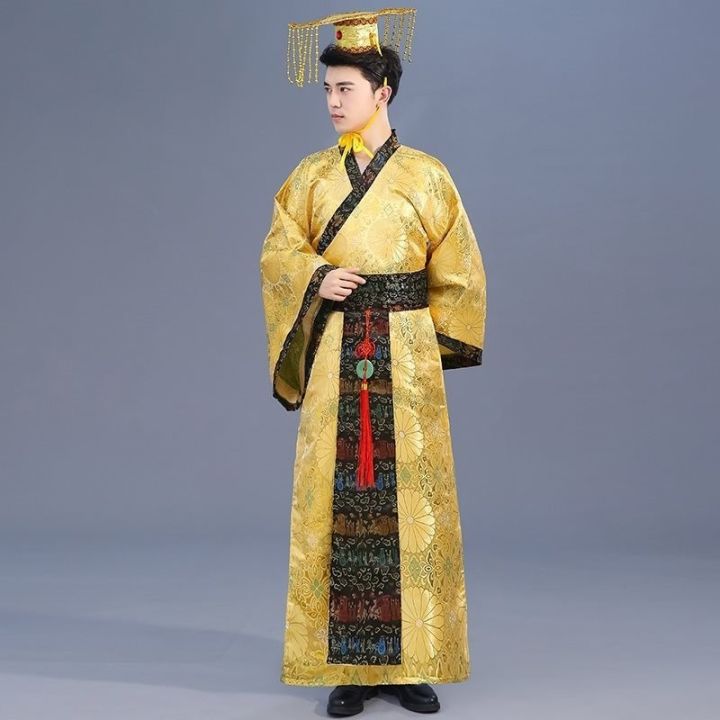 Chinese Emperor Costume for Men United Nations China Cosplay for