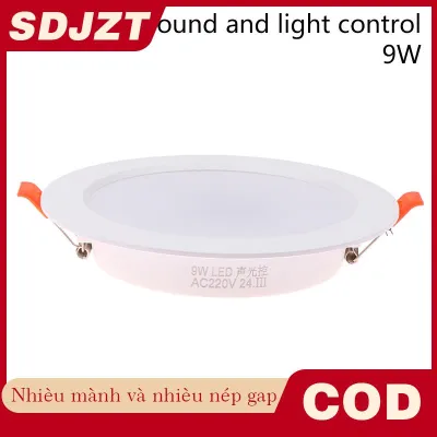 SDJZT Cảm biến chuyển động tại chỗ Led Downlight lamparas 220V Ánh Sáng Trần 5W 7W 9W ấm lạnh trắng Bảng điều chỉnh ánh sáng cho hành lang cầu thang kho