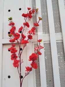 Cành mai cành đào dài 1m trang trí Tết nhiều màu từ 1-10 cành