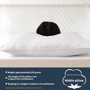 Pillow Hotel Bantal spot goods 1Kg Sleeping Hilton Pillow Viral Bantal Tidur Bantal Hotel Comfortable Sleeping Pillow Hotel Pillow