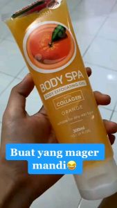 Body Spa Exfoliating Gel 180ml Perontok Daki