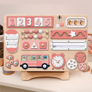 Bảng bận rộn đồ chơi thông minh Montessori cho bé phát triển trí tuệ và kỹ năng | TOY01