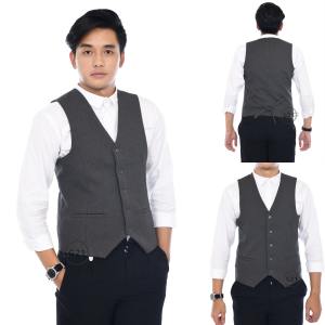 Rompi Vest Jas Pria Formal Hitam Slimfit Kerja Kantor Premium High Quality Rompi Pria Formal Rompi Vest Pria Formal Rompi Jas Pria Rompi Formal Rompi Kerja Rompi Hitam Vest Hitam 01