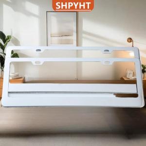 [COD] SHPYHT SPORTS 1pcs Car Number Plate License Frame Cover Aluminum Photo Frame Car Personalized Modified Stainless Steel License Plate