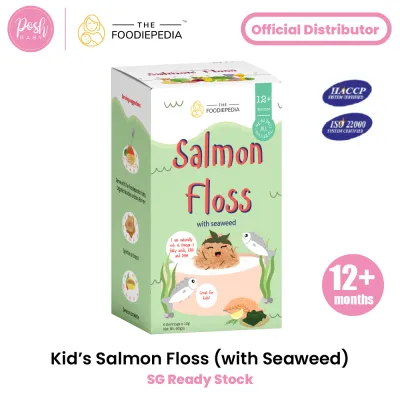 [Bundle of 2] The Foodiepedia Kids Salmon Floss (with Seaweed)