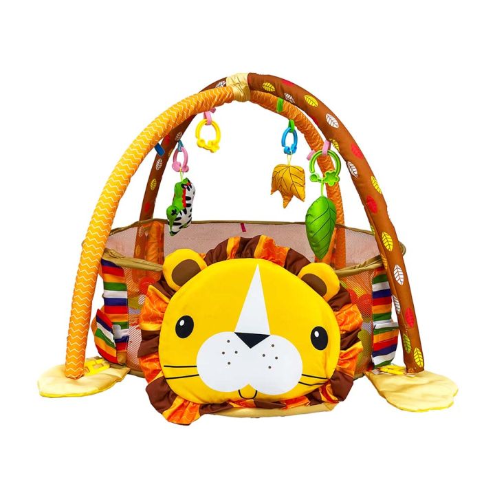 Livkin Baby Activity Gym Floor Toys Playmat Playgym Sunny Lion
