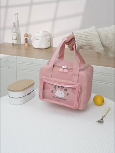 Portable Thermal Lunch Bag Designed For Professionals Practical Waterproof Oxford Cloth Great For Work Or Picnics