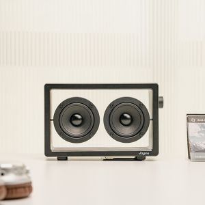 ลำโพงบลูทูธโปร่งใส Jayine Audio ลำโพงมินิไร้สายแบบพกพาสำหรับกลางแจ้ง