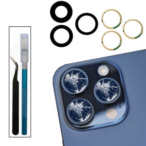Back Camera Glass For 11 12 13 14 15 Plus MIni Pro Max Rear Camera Lens With Adhesive And Remove Tools Replacement