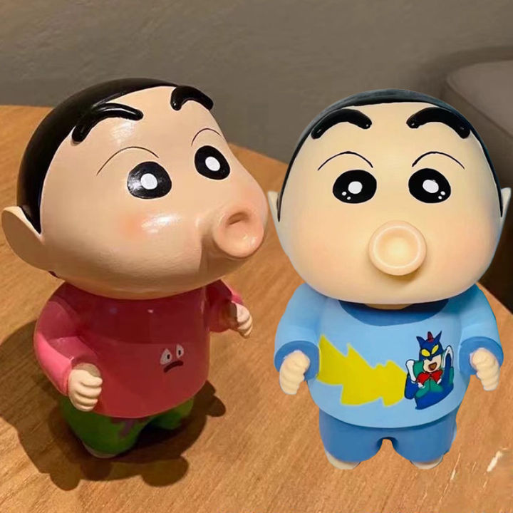 Crayon Shin-chan Beeping Mouth Doll Anime Figure Cute Q Version PVC ...