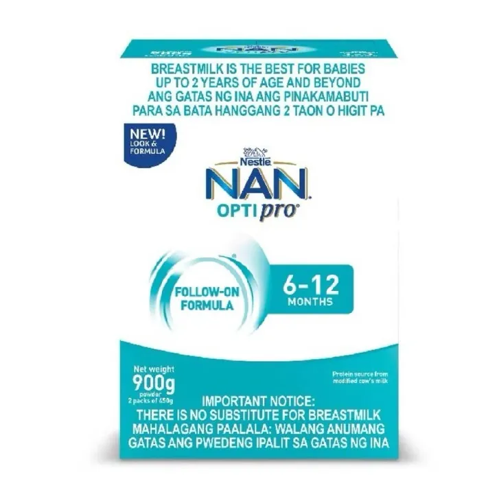 900g Baby Food Nan Pro NAN OptiPro Two 900g 6-12 Months Old Milk