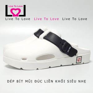 Dép Nam Bít Mũi Đúc Liền Khối Siêu Nhẹ DUWA - Hàng Chính Hãng - LN560