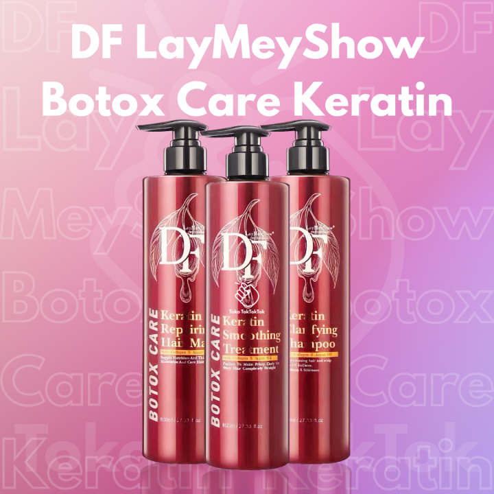 DF LAYMEYSHOW PROFESSIONAL KERATIN TREATMENT SET ( TREATMENT, SHAMPOO ...