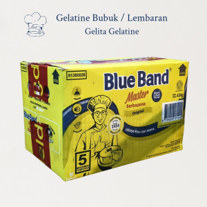 Blue Band Master Original 45 Kg – Margarin Serbaguna Blueband untuk Kue Roti dan Masakan