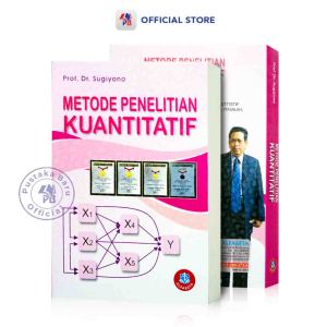 Buku Penelitian / Metode Penelitian Kuantitatif PINK Softcover – Prof Dr Sugiyono  / ALFABETA - AB