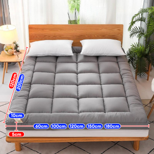 MISO Tilam tatami Thicker Tatami Mattress Topper Tatami Single/Queen/King Velvet Soft Tilam Murah Foldable Mattress 床垫