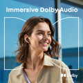soundcore Liberty 5 by Anker, Noise-Cancelling Wireless  Earbuds with Dolby Audio, Real-Time Adaptive Noise Cancelling, ANC 3.0, 2x Stronger Voice Reduction, 6 mics with AI, Hi-Res Audio. 