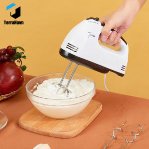 Electric Hand Mixer for Baking Cooking Multifunction Whisk Dough Blend Coffee Portable Kitchen Baker Tool