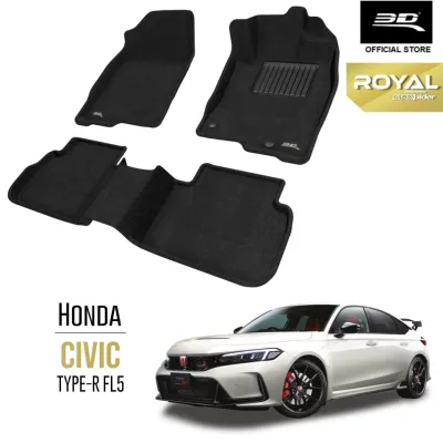 3D ROYAL Car Mat HONDA CIVIC TYPE-R FL5 [2023 - PRESENT]