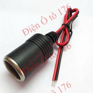 Chân tẩu có dây đuôi tẩu dùng cho ô tô xe tải. Điện 12v và 24v