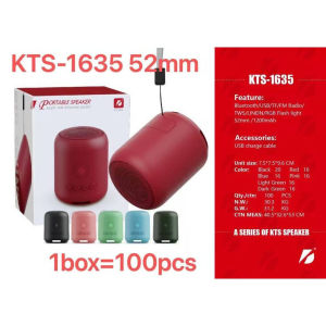 Bts.Shop KTS-2479 Portable GRB Speaker 10W wireless outdoor blue tooth speaker Portable Speaker 1800mAh