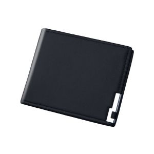 TC BW-015 Men Leather Wallet Classic Fashion Stylish Simple & Nice Horizontal Vertical Short Wallet