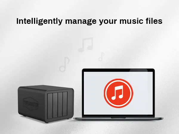 TERRAMASTER F4-212 4 Bay NAS - Quad Core CPU, 2GB DDR4 RAM, Network Attached Sto