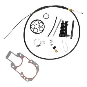 Alternative Motion Cable Assembly For Marine Vessel Primary Unit 1 And 2 Modifications With Metal And Polystyrene Factors