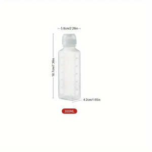 Kitchen Oil Bottle Plastic Seasoning Squeeze Bottle Scream Oil Control Bottle BBQ Dispenser Sauce Condiment Container