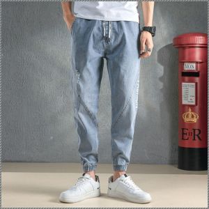 Pants Soft and Wearable Back Pockets Show Wear Resistance Harlem Pants for Men Anti-wrinkle