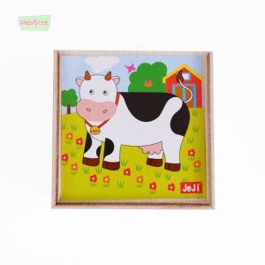 Puzzle Hexahedral Binatang Ternak
