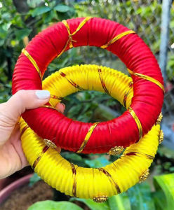 Đế chưng dừa dưa hấu bưởi đính hoa văn sang trọng loại lớn phi 32cm lọt lòng 11 - 12cm phủ bì 16cm